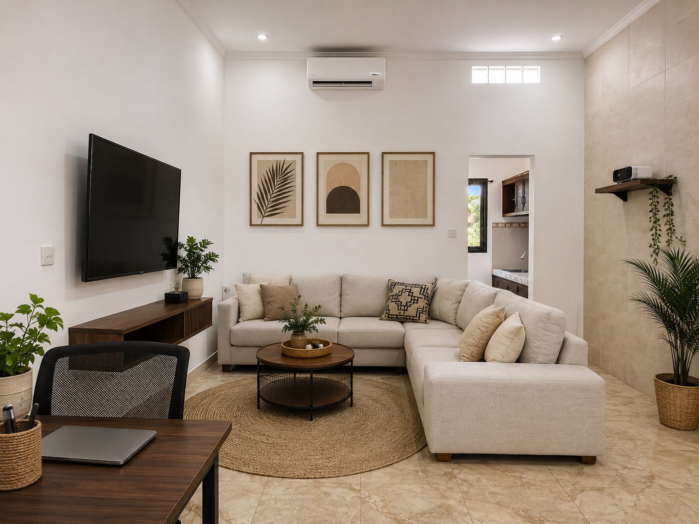 Neuer Coworking- und Lounge-Bereich im RockSTR Guesthouse